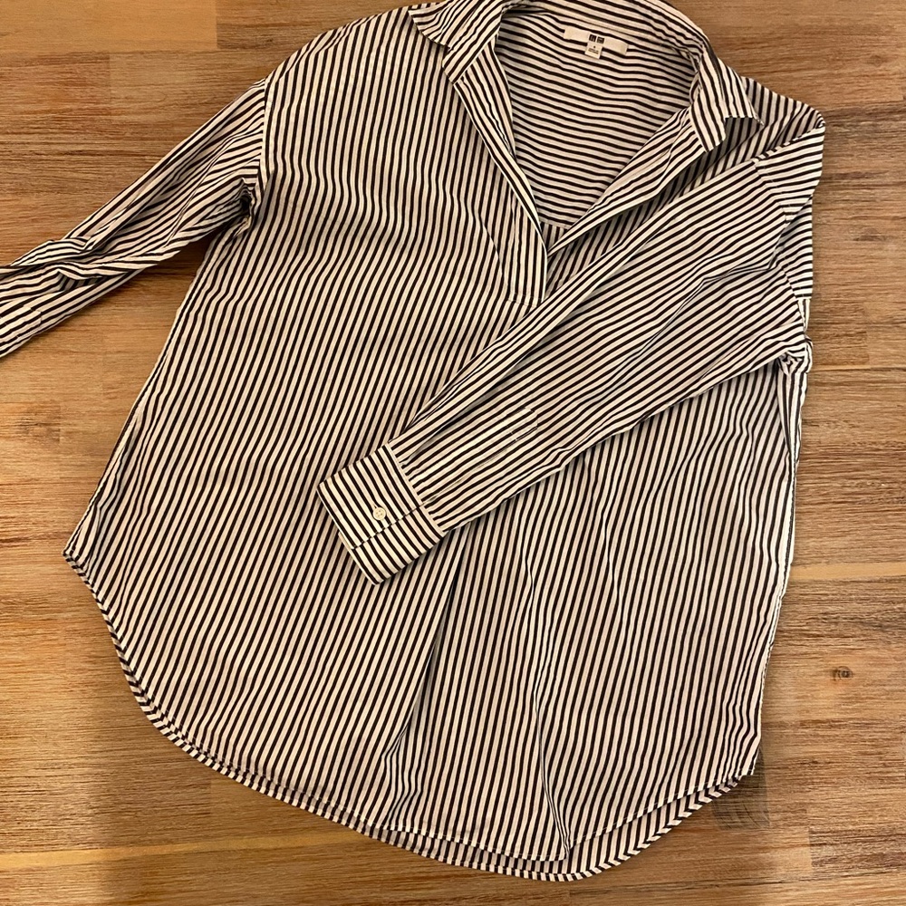 Uniqlo Striped Blouse